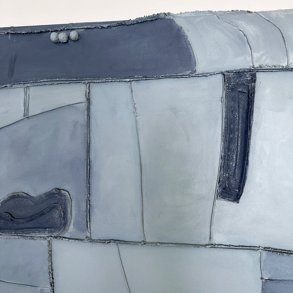 Painting by Nicole Anastas titled "Clueless" - 4.