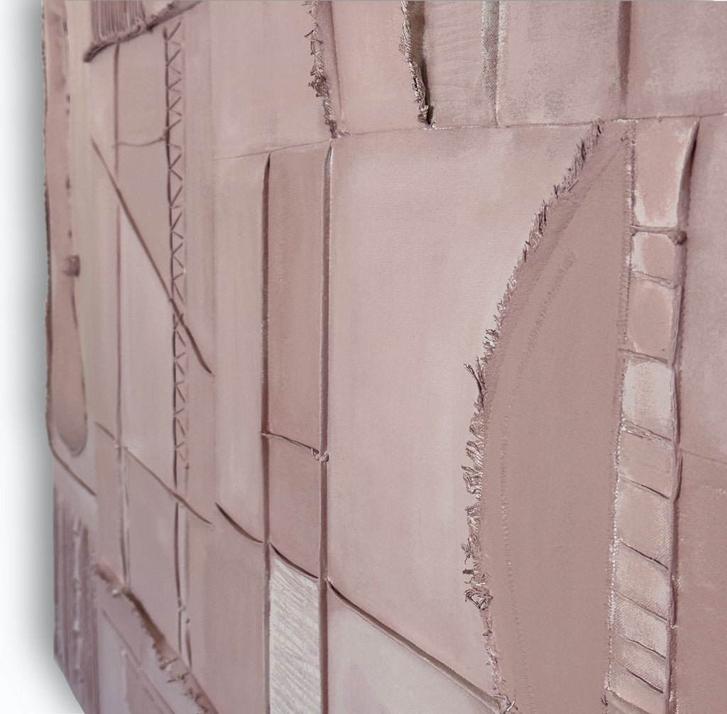 Painting by Nicole Anastas titled "Daydreaming" - 4.