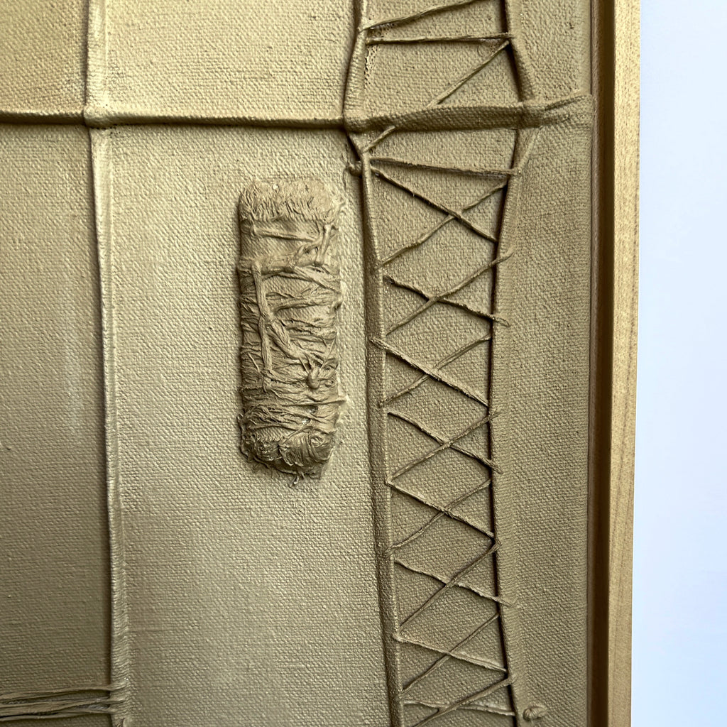 Painting by Nicole Anastas titled "Dune" - 3.