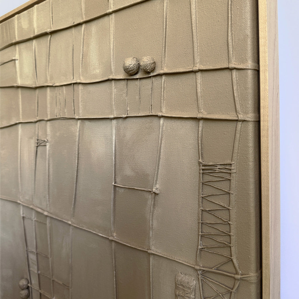 Painting by Nicole Anastas titled "Dune" - 4.