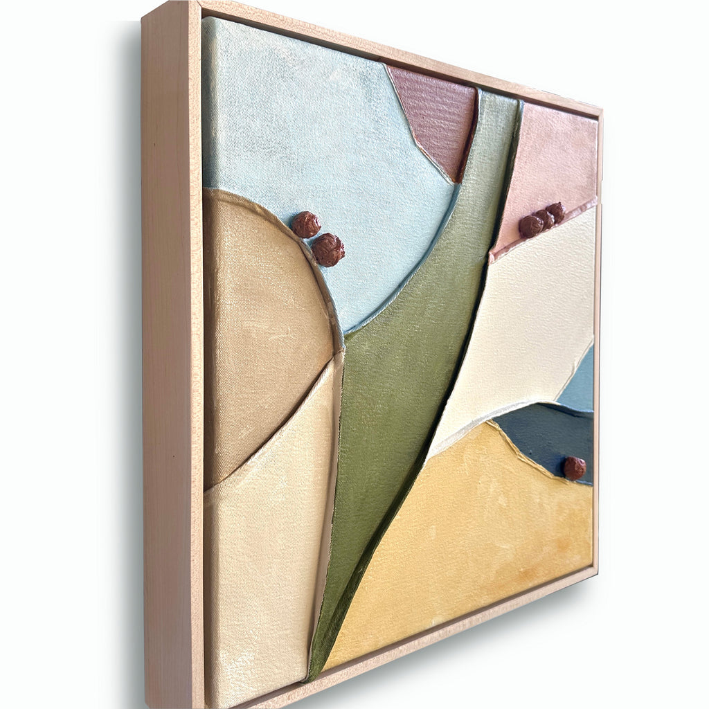 Painting by Nicole Anastas titled "Fioire I" - 3.