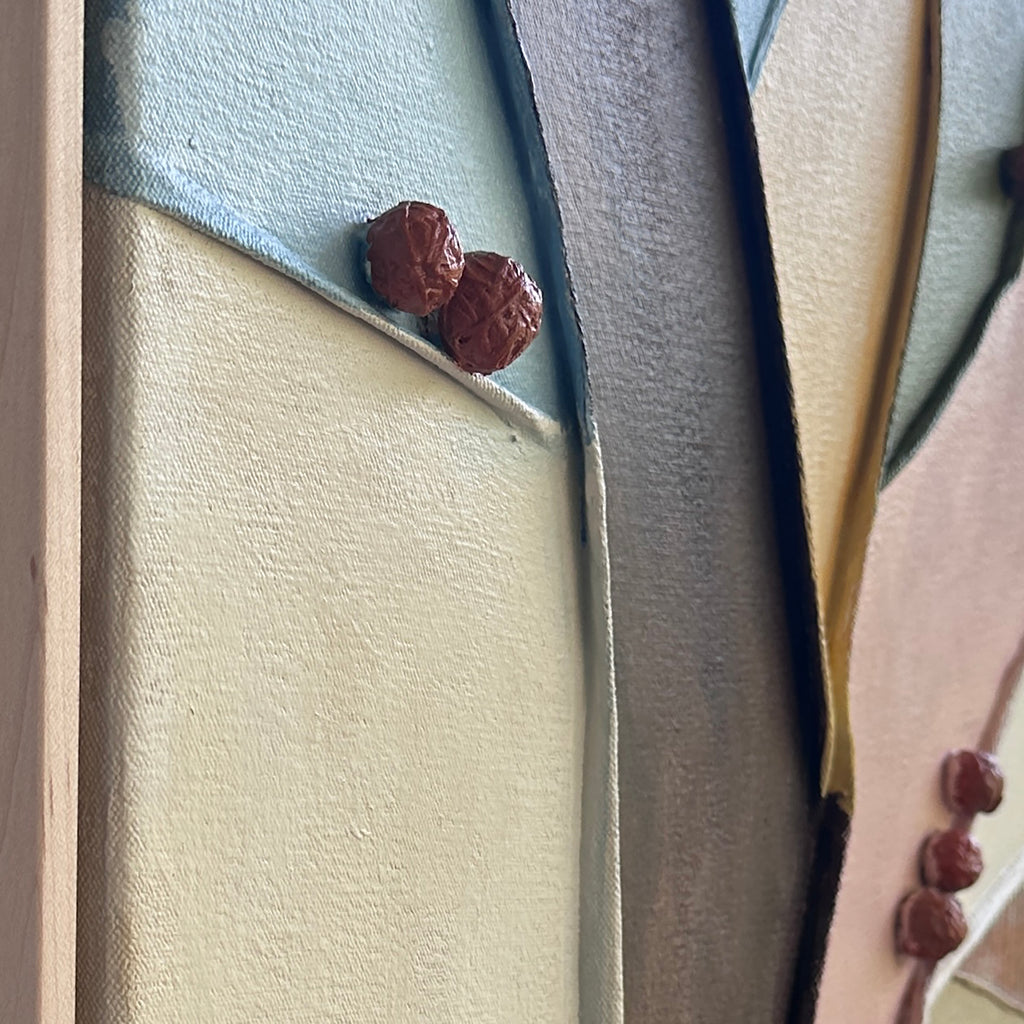 Painting by Nicole Anastas titled "Fioire II" - 3.