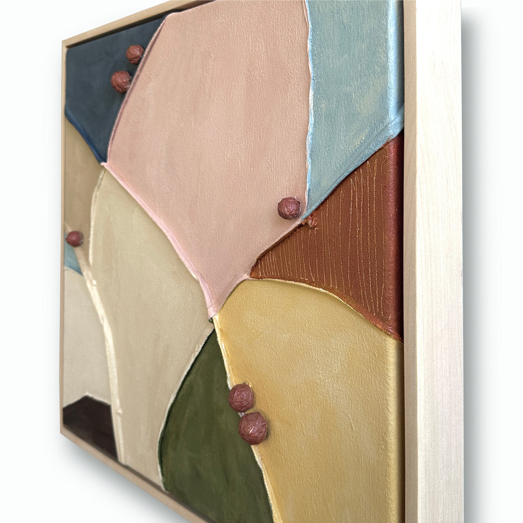 Painting by Nicole Anastas titled "Fioire III" - 3.