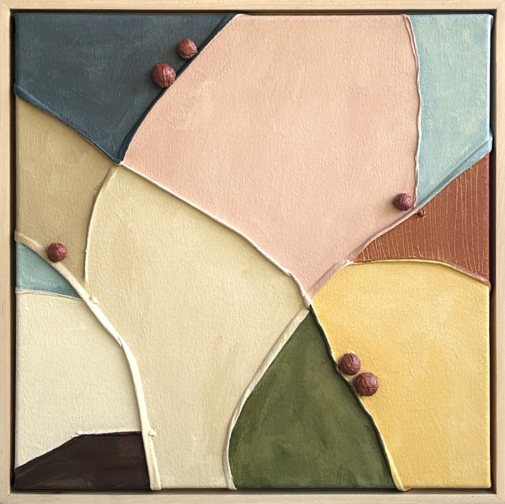 Painting by Nicole Anastas titled "Fioire III" - 2.