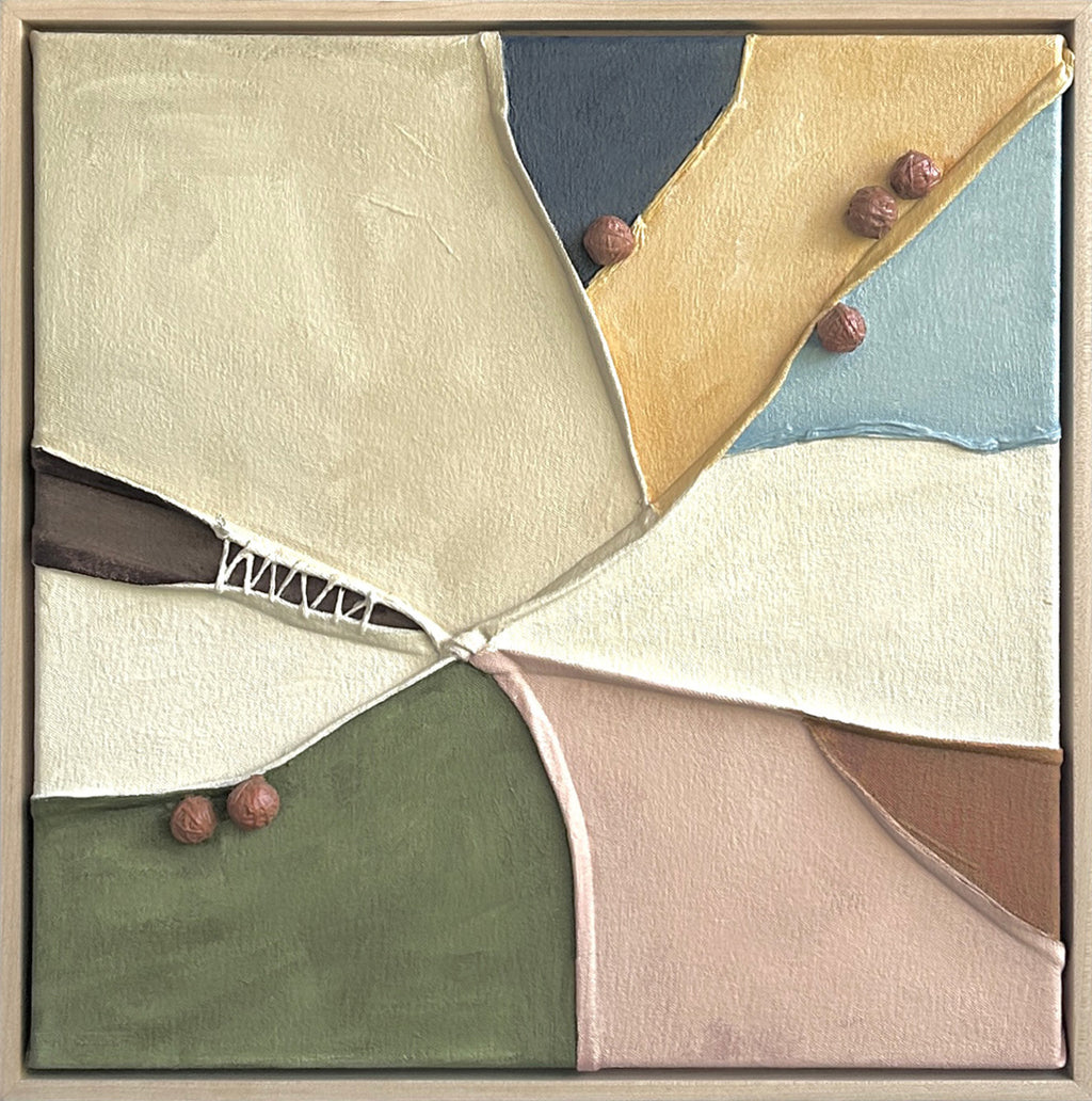 Painting by Nicole Anastas titled "Fioire IV" - 2.