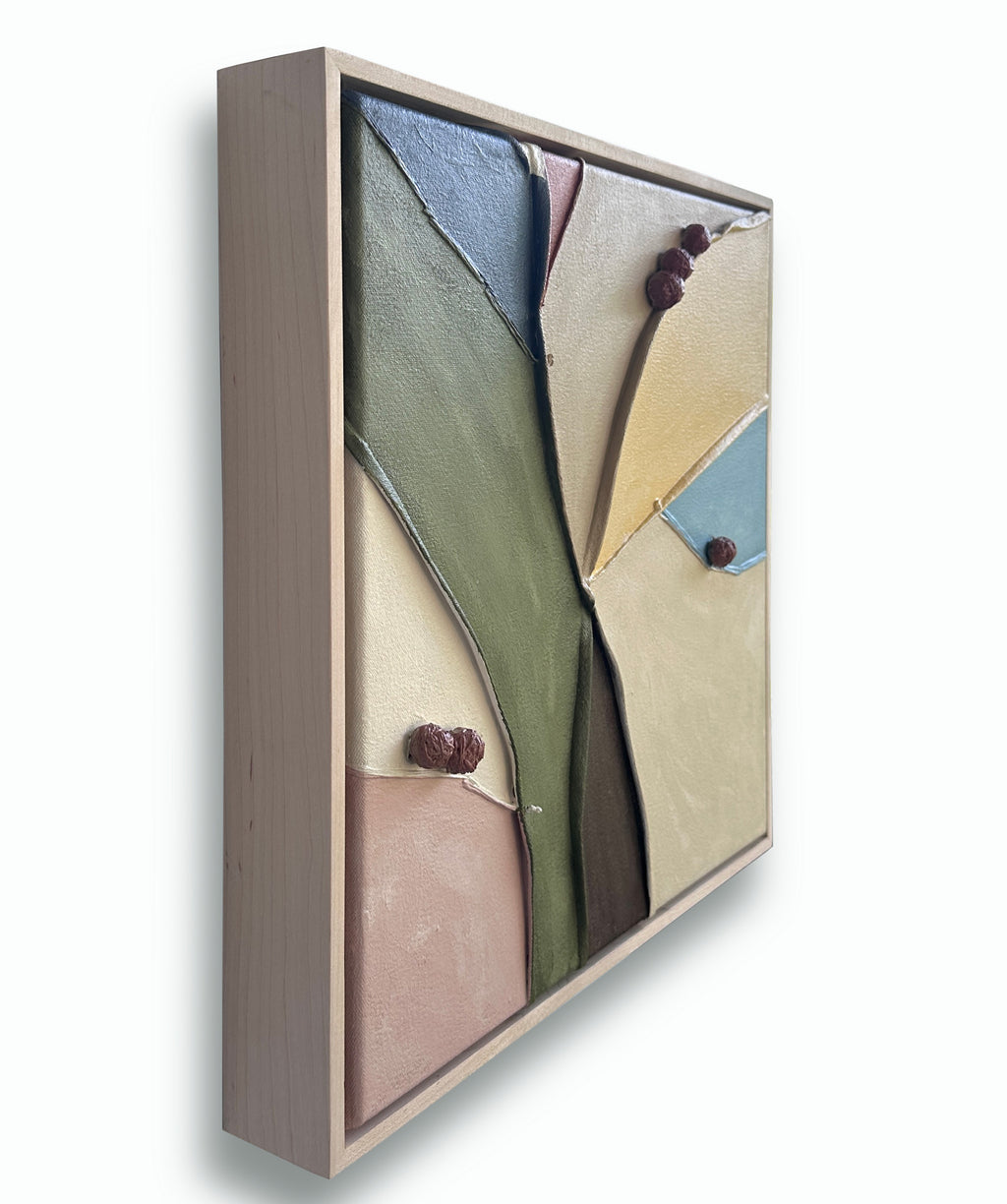 Painting by Nicole Anastas titled "Fioire V" - 3.