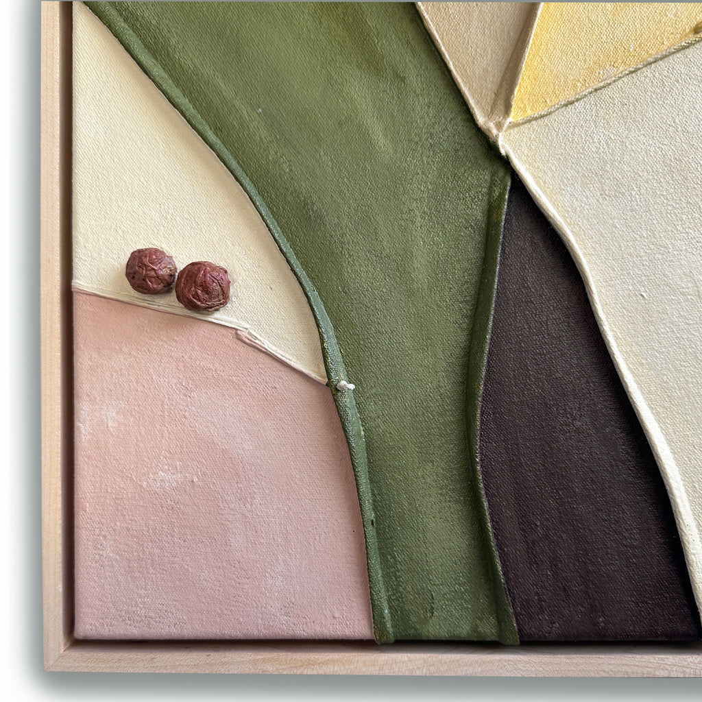 Painting by Nicole Anastas titled "Fioire V" - 4.