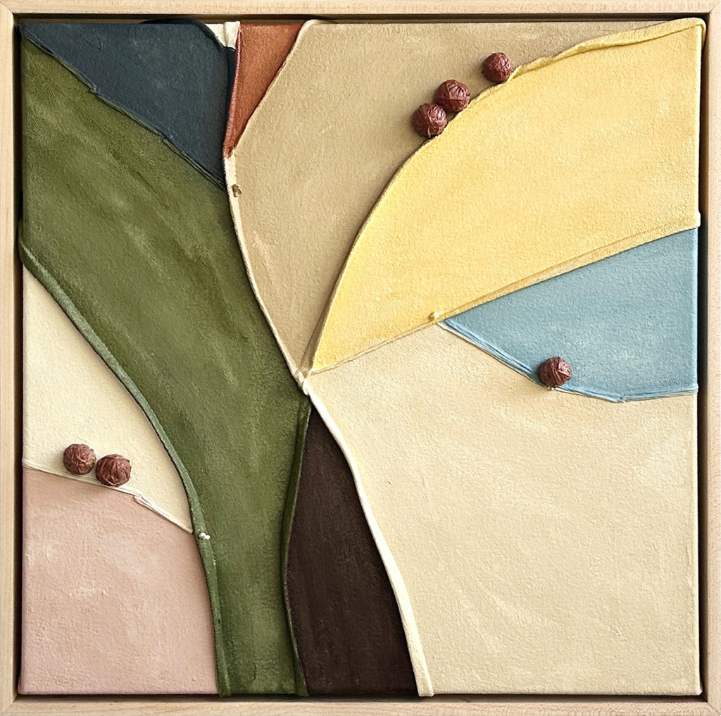 Painting by Nicole Anastas titled "Fioire V" - 2.