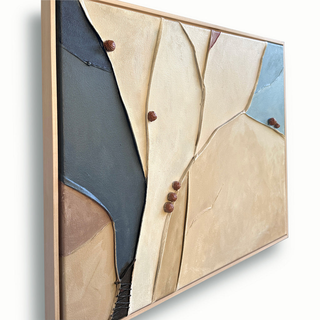 Painting by Nicole Anastas titled "Idyllic" - 3.