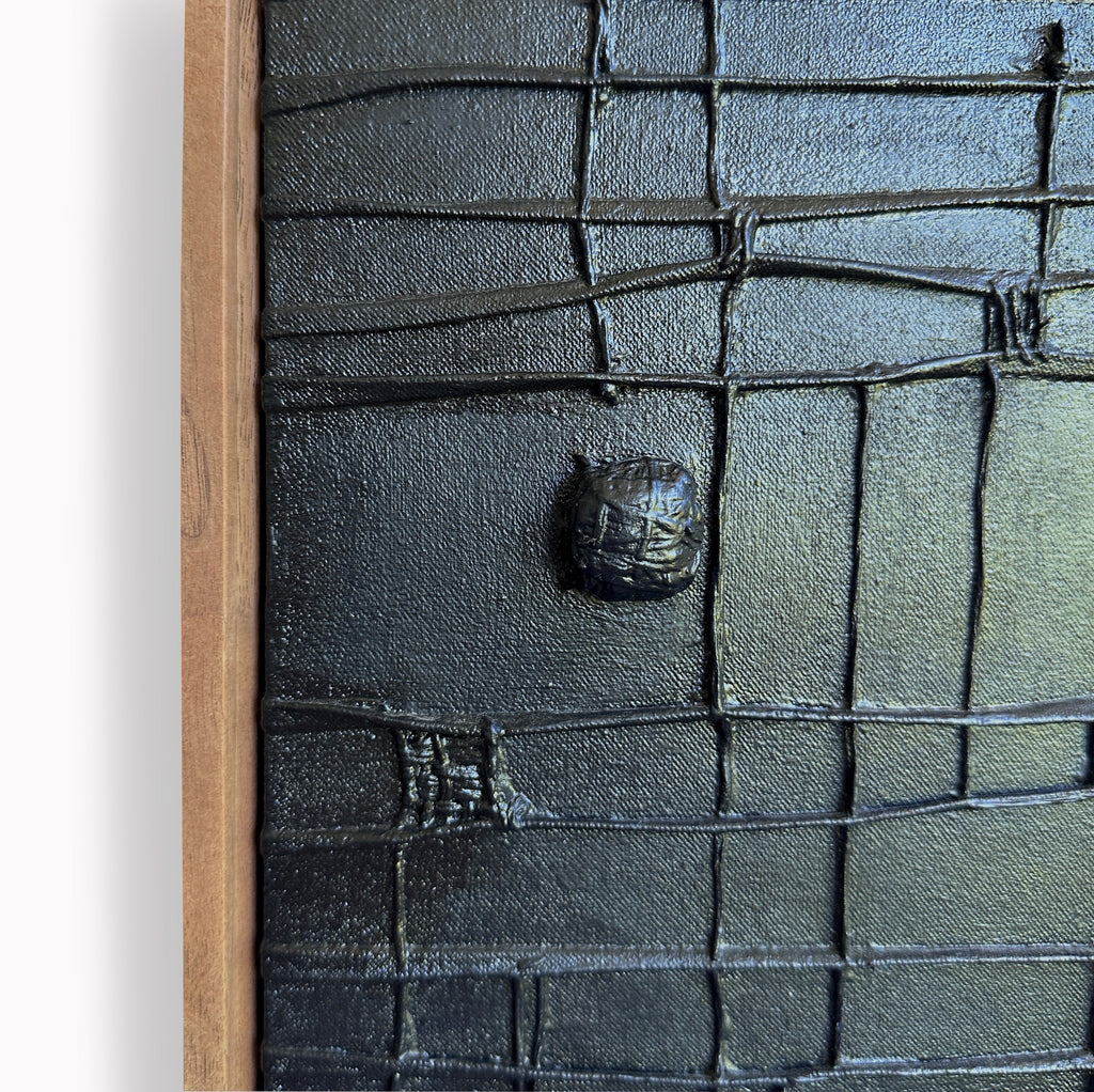 Painting by Nicole Anastas titled "Inked III" - 3.