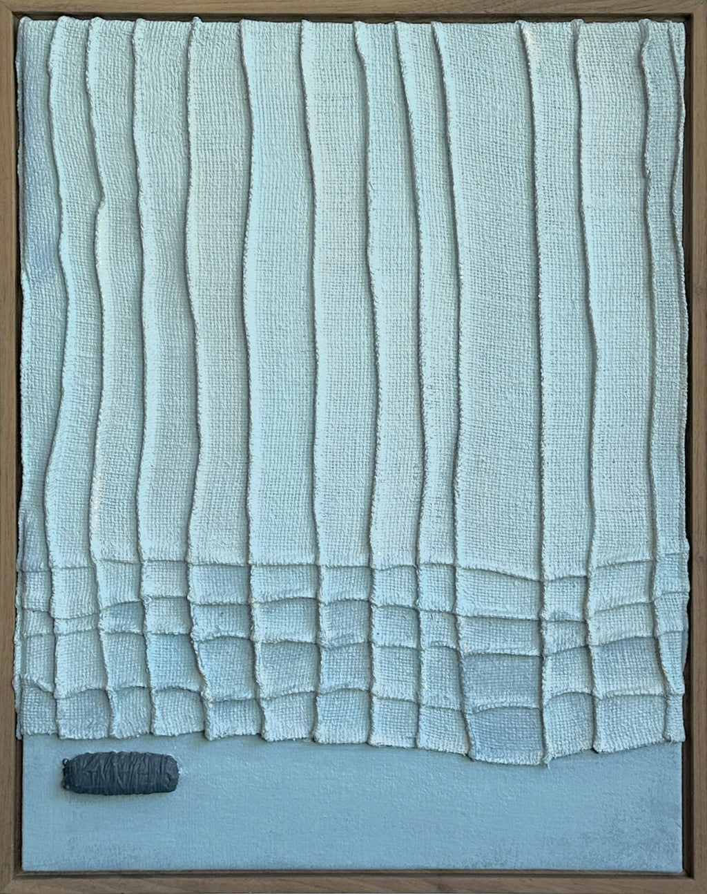 Painting by Nicole Anastas titled "Iris" - 2.