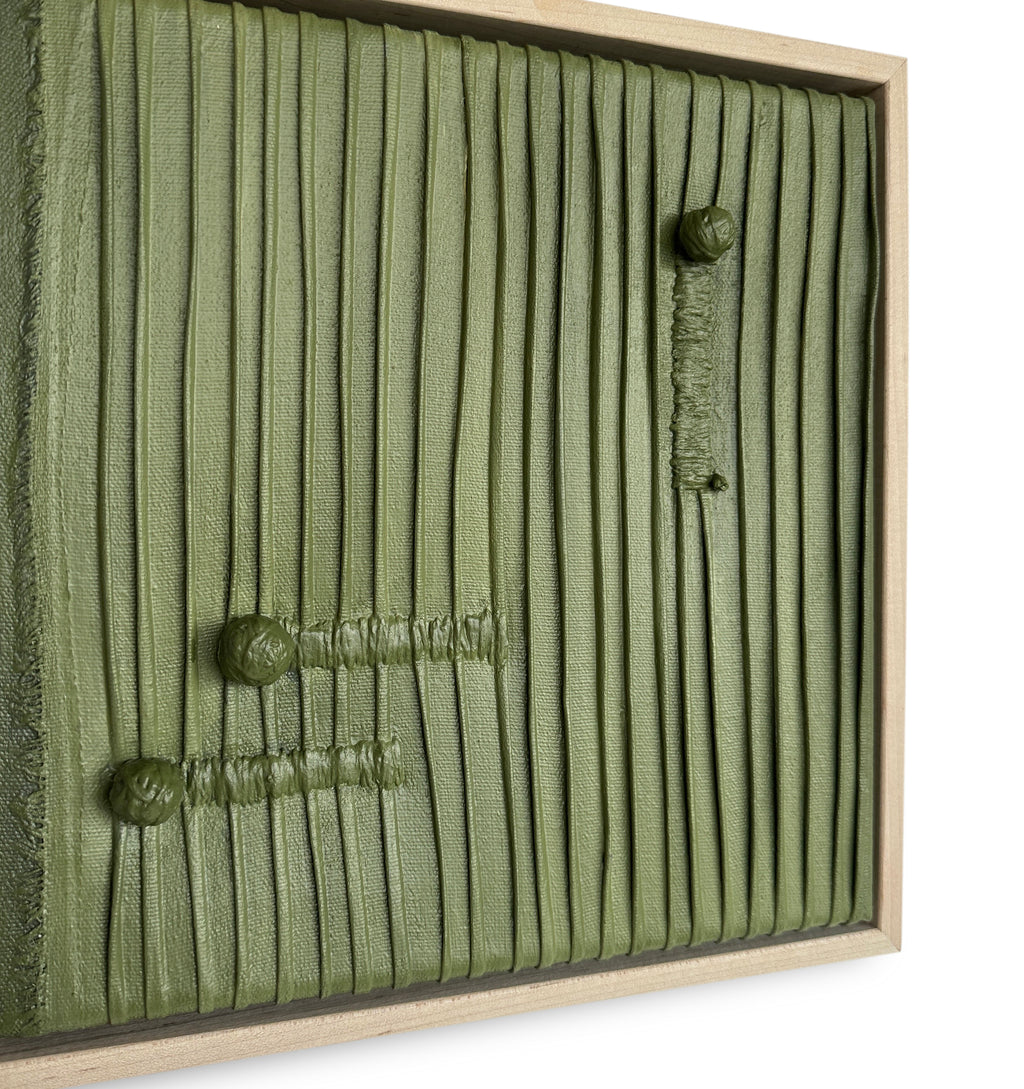 Painting by Nicole Anastas titled "Miyake II" - 3.