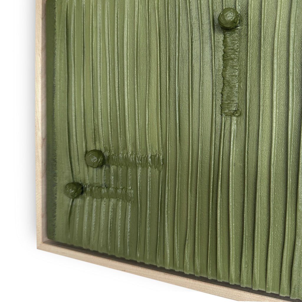 Painting by Nicole Anastas titled "Miyake II" - 4.