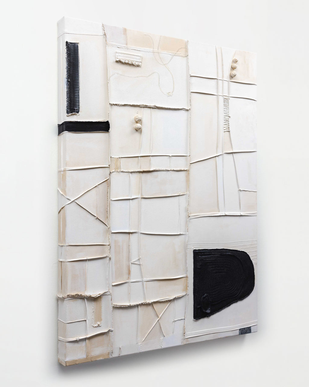 Painting by Nicole Anastas titled "Ruins" - 3.