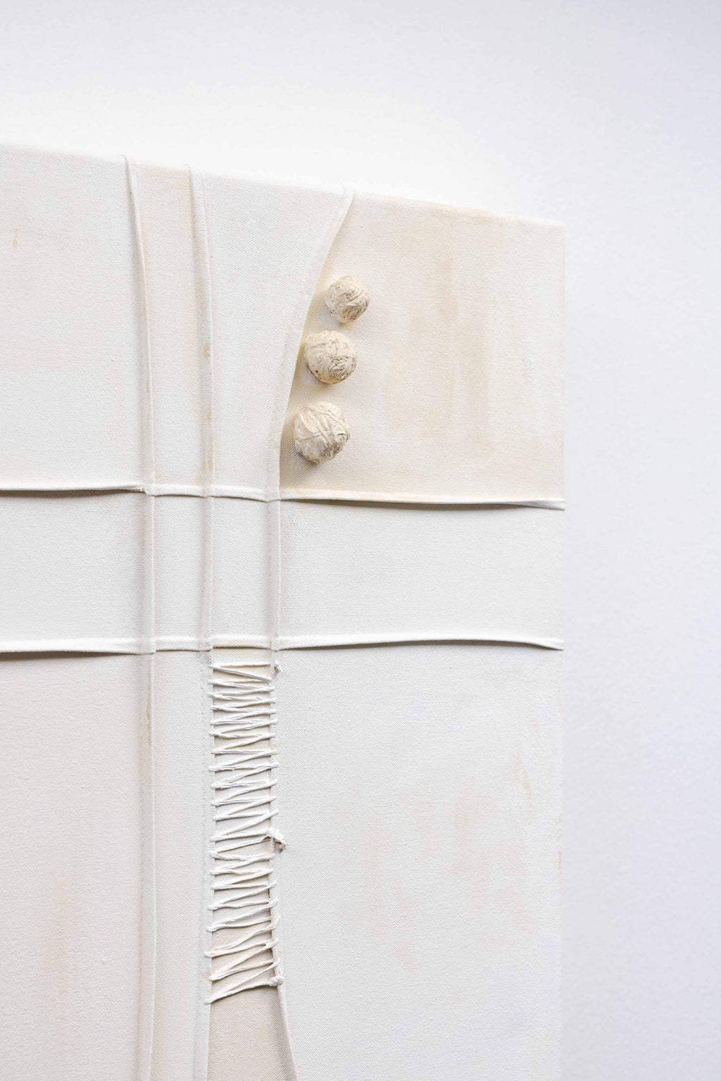 Painting by Nicole Anastas titled "Ruins" - 4.