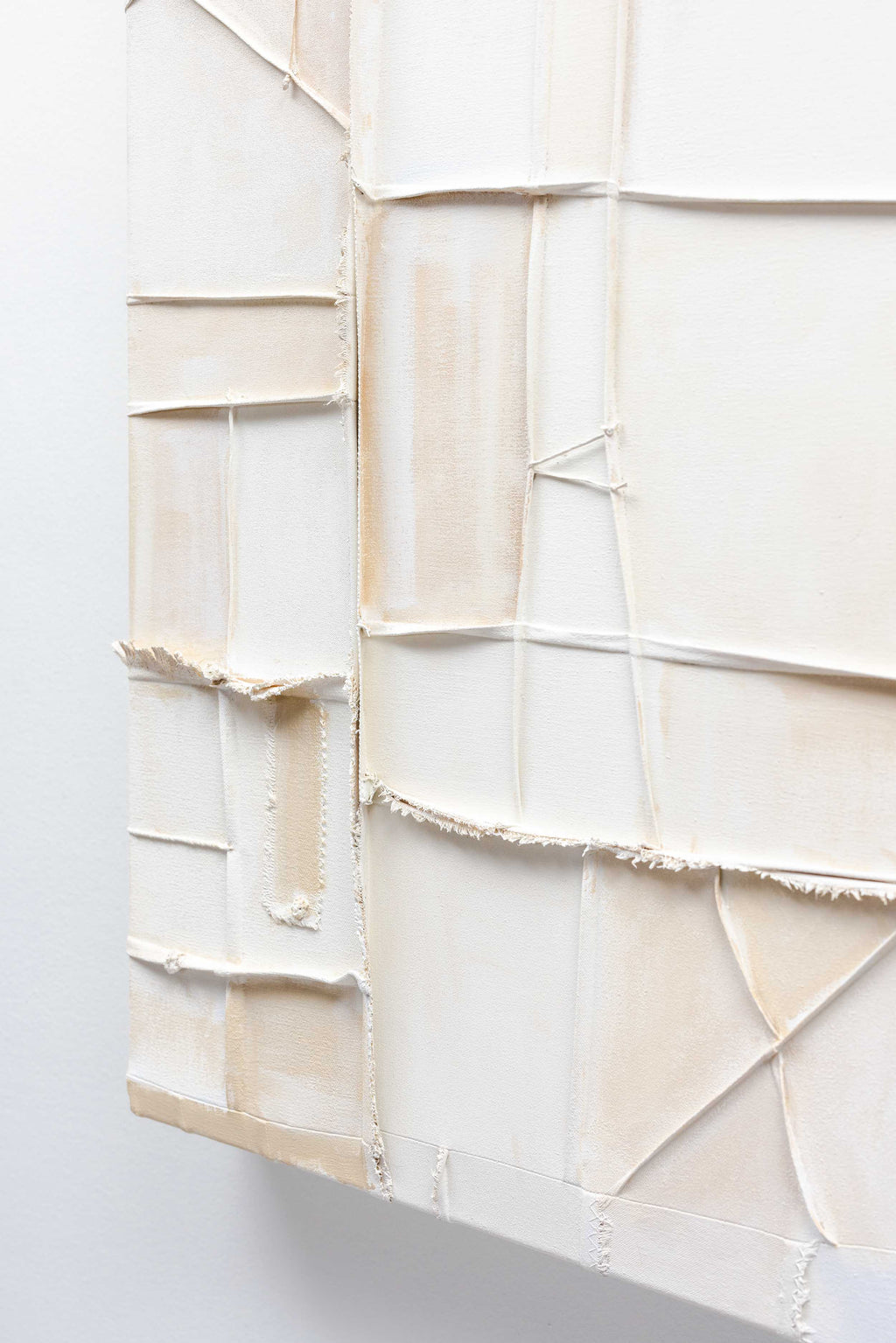 Painting by Nicole Anastas titled "Ruins" - 6.