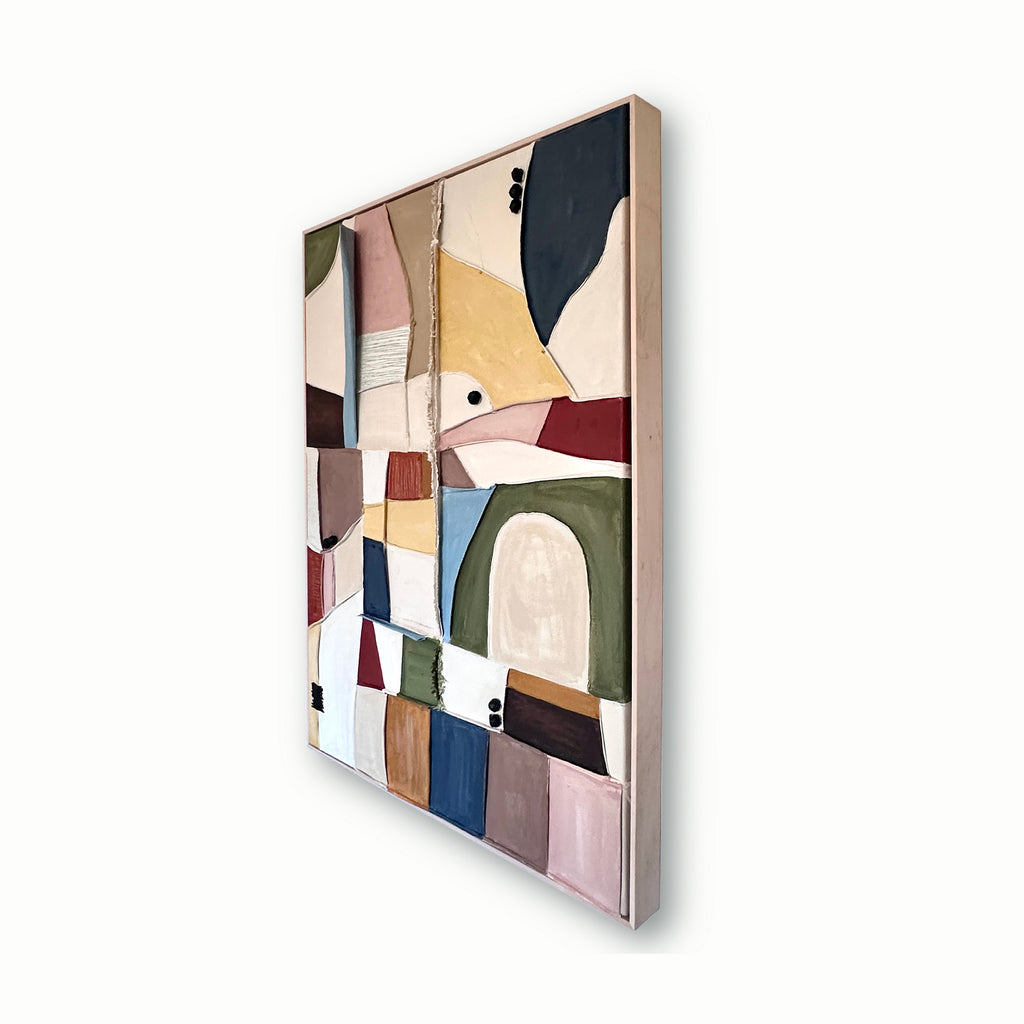 Painting by Nicole Anastas titled "Vita" - 3.