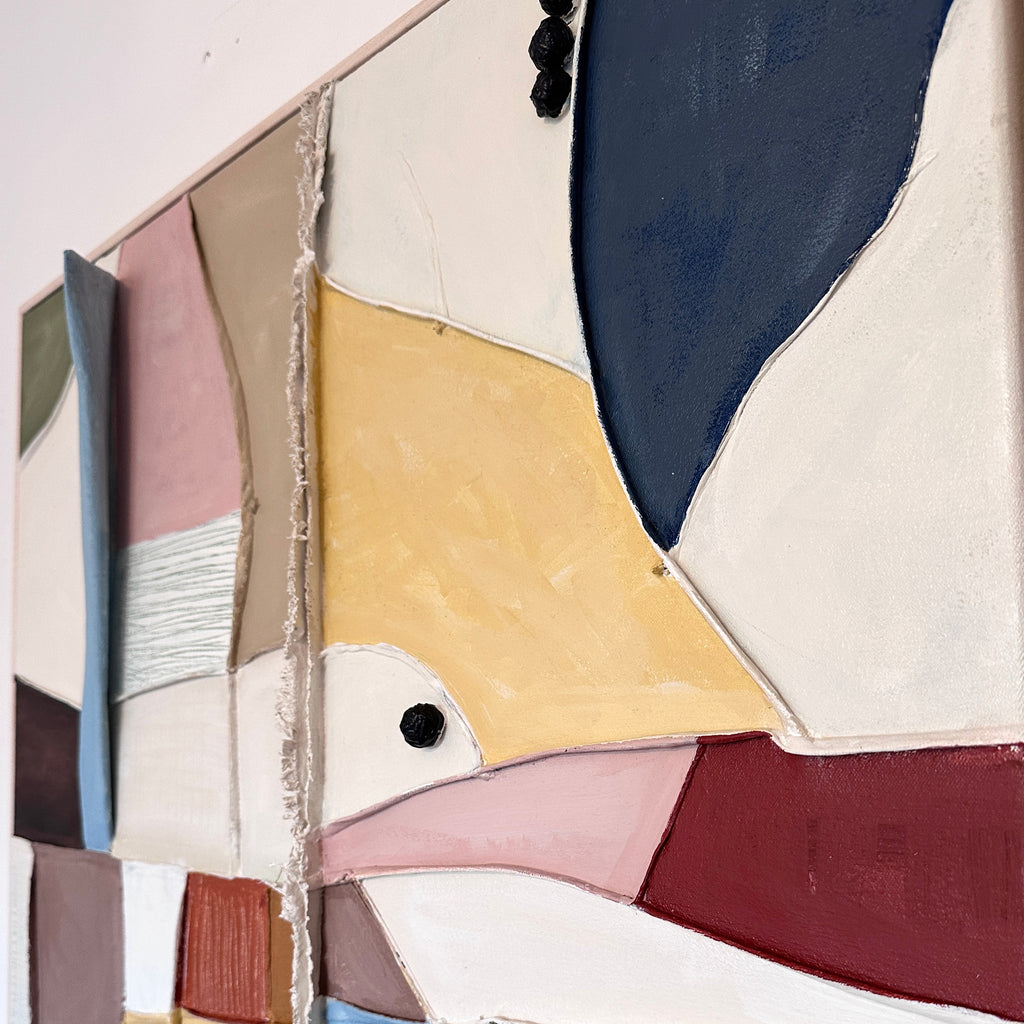 Painting by Nicole Anastas titled "Vita" - 4.