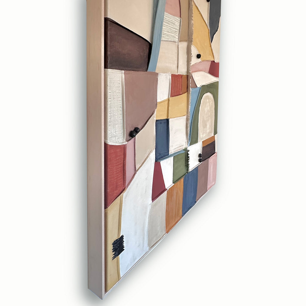 Painting by Nicole Anastas titled "Vita" - 5.