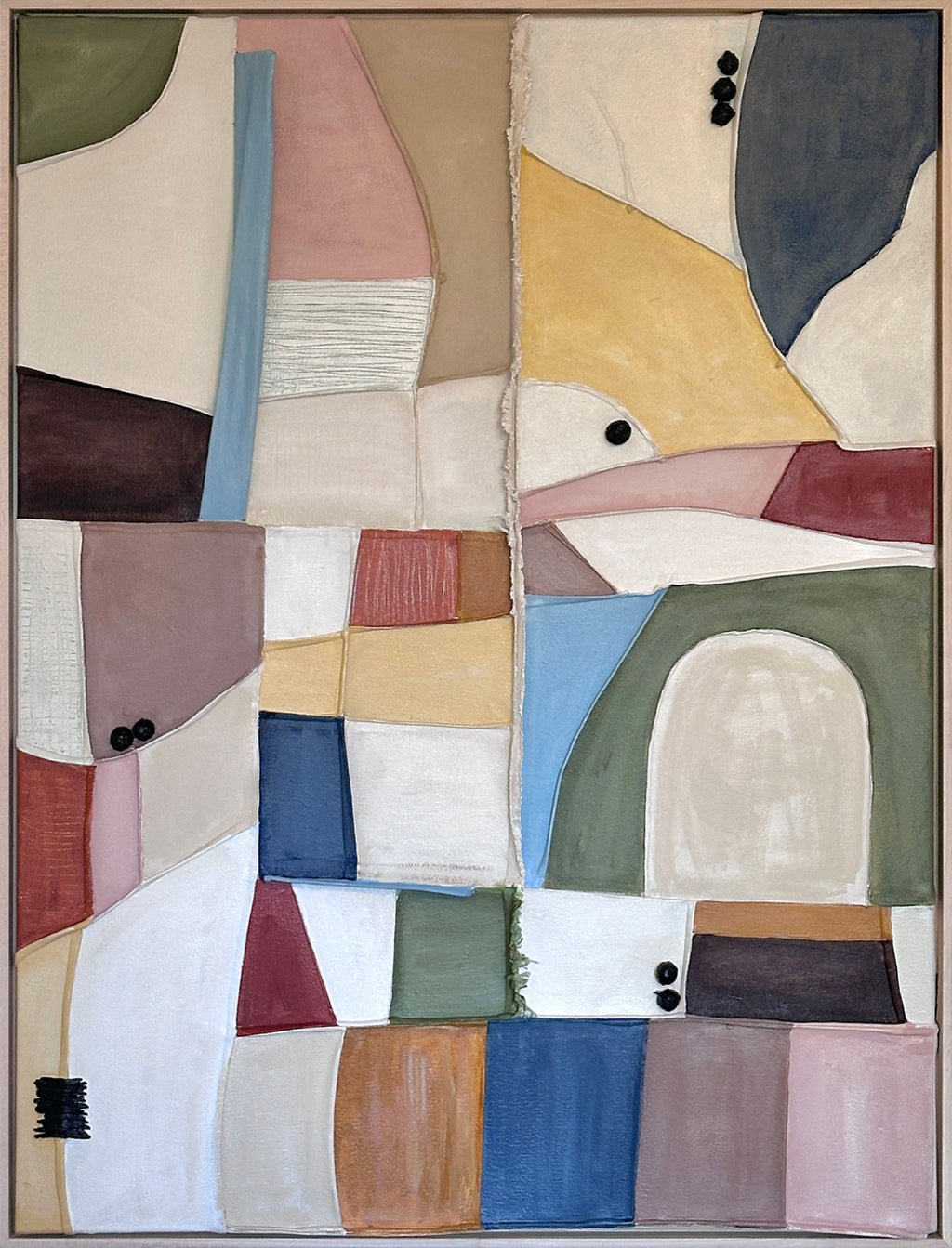 Painting by Nicole Anastas titled "Vita" - 2.