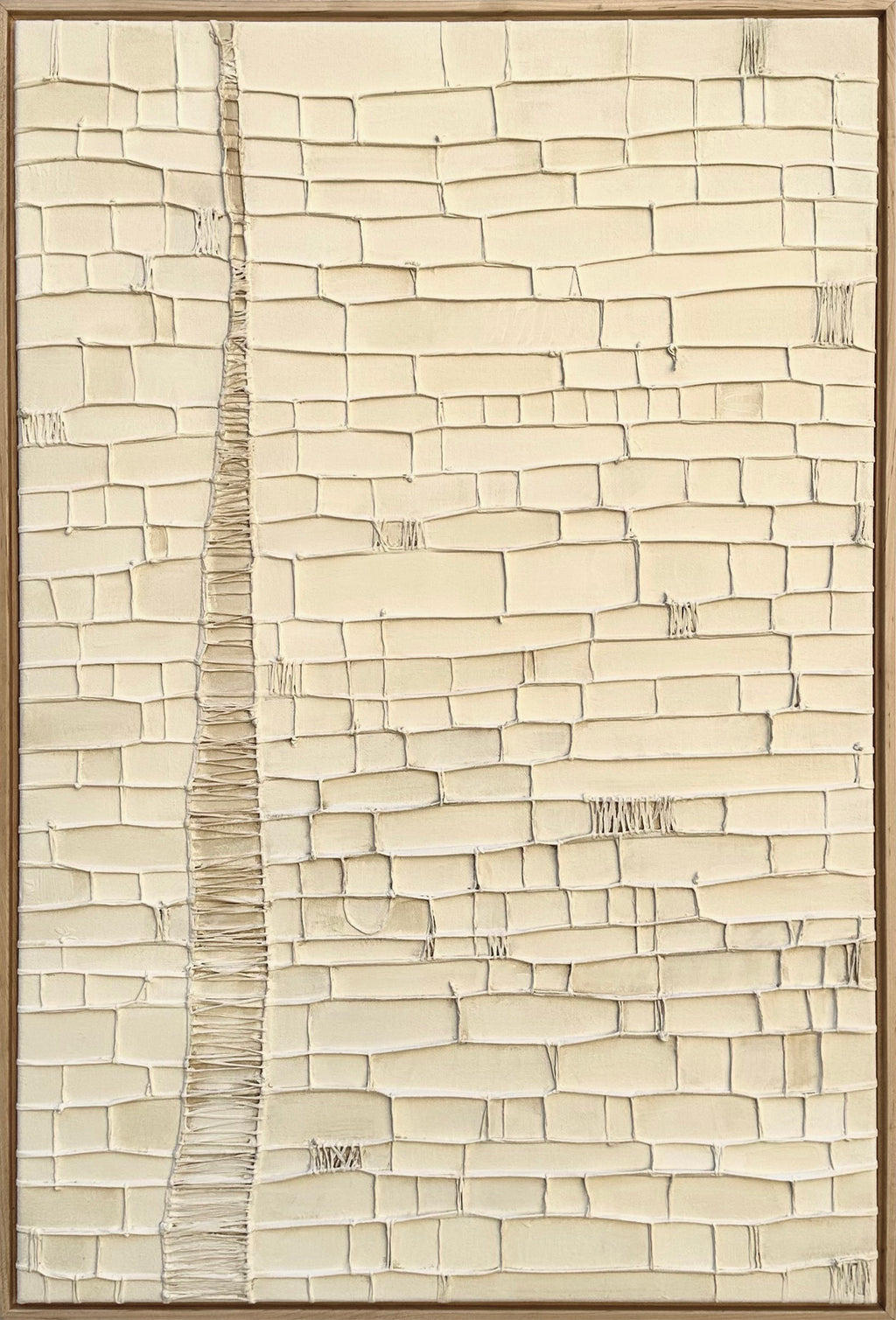 Painting by Nicole Anastas titled "Winter Solstice I" - 2.