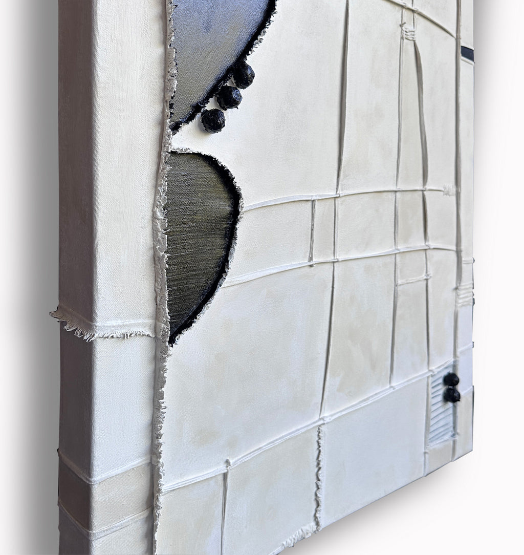 Painting by Nicole Anastas titled "Yin-yang" - 4.