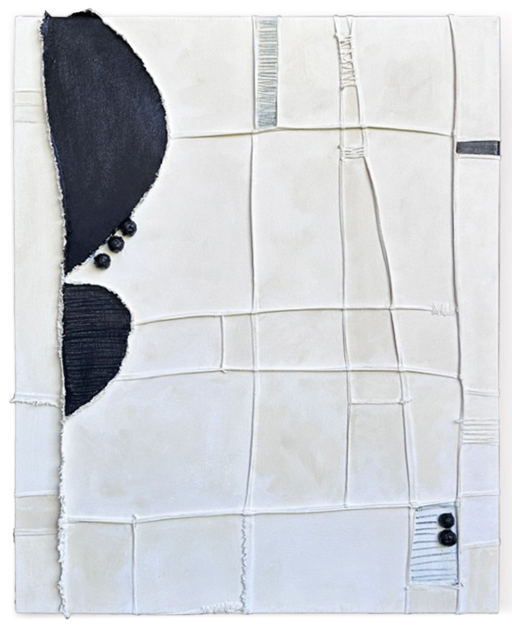 Painting by Nicole Anastas titled "Yin-yang" - 2.