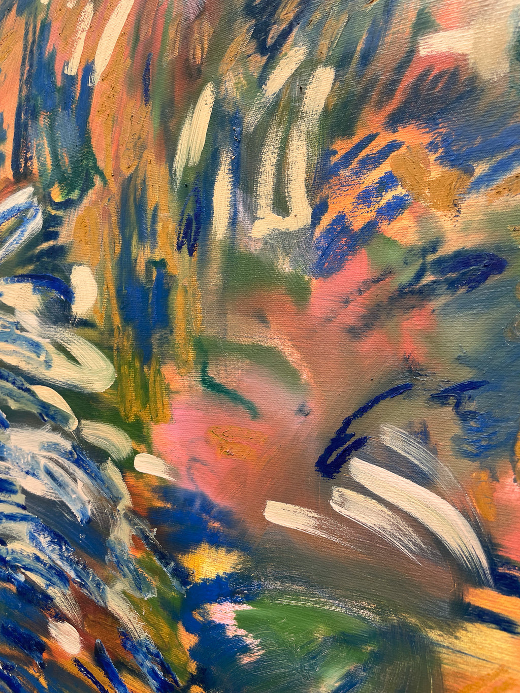 Painting by Olivia Botha titled "Die droogte van 'n woestyn" - 5.