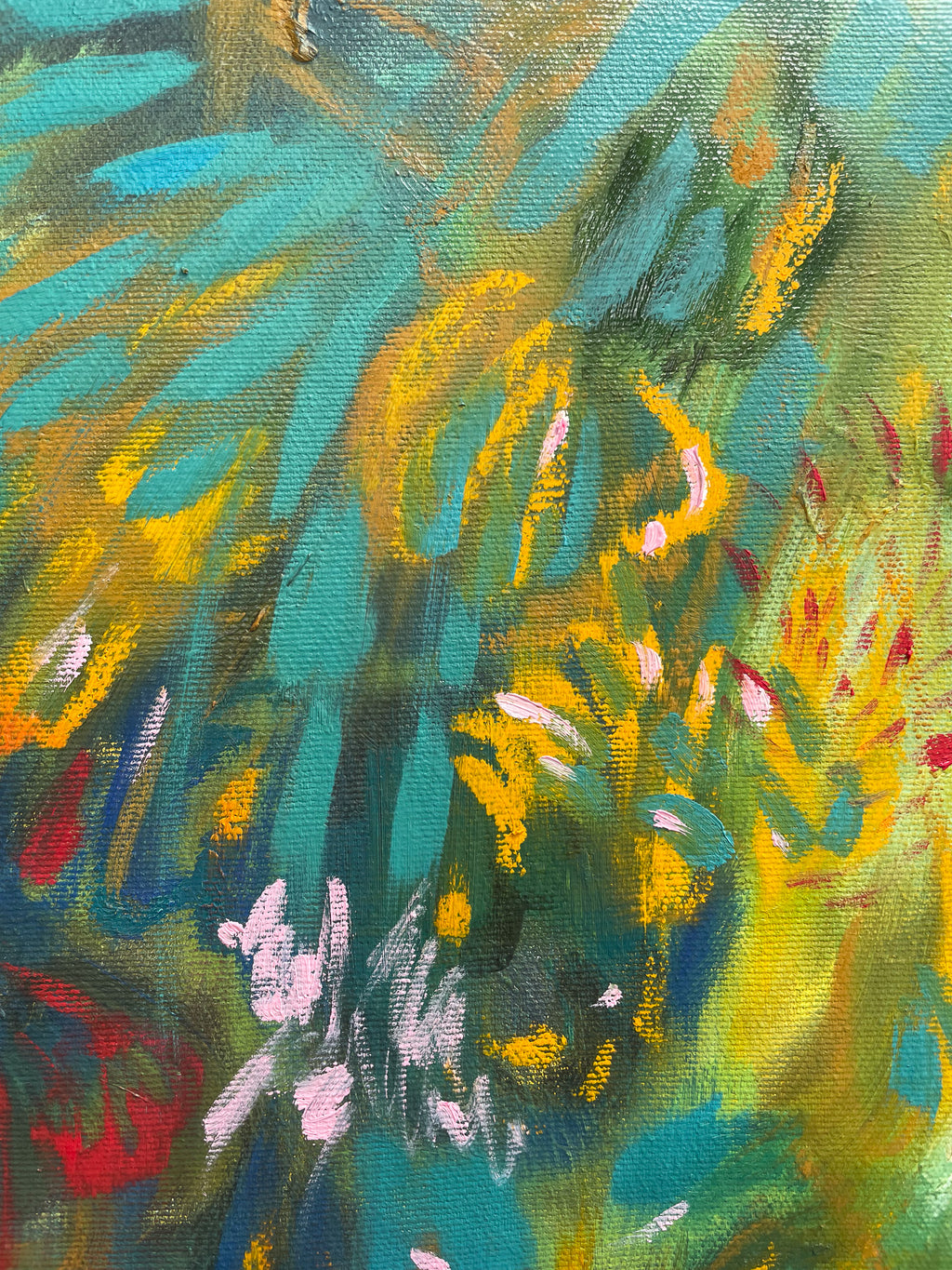 Painting by Olivia Botha titled "Slow & Steady" - 4.