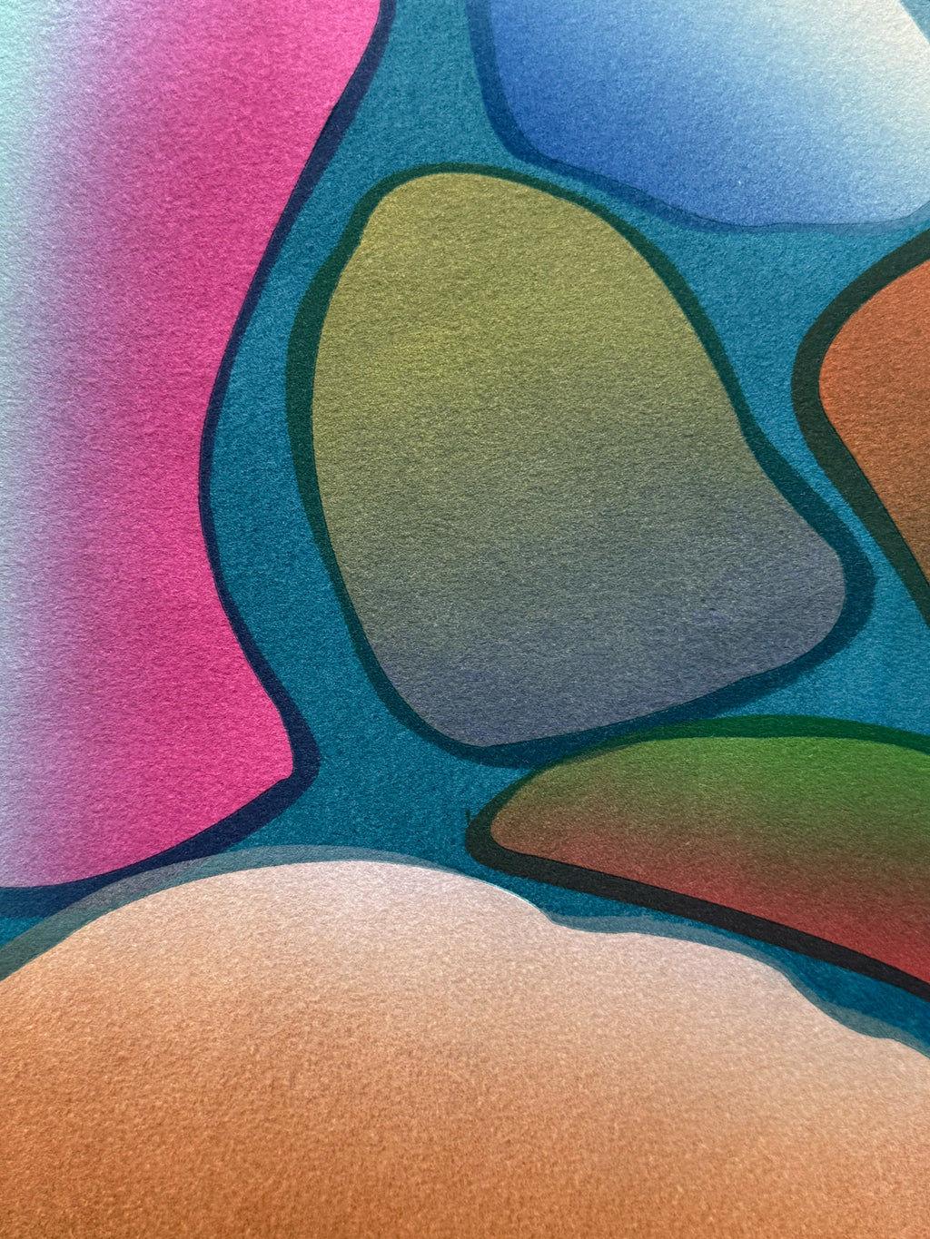 Print by Laura Berman titled "Pacifica 3" - 4.