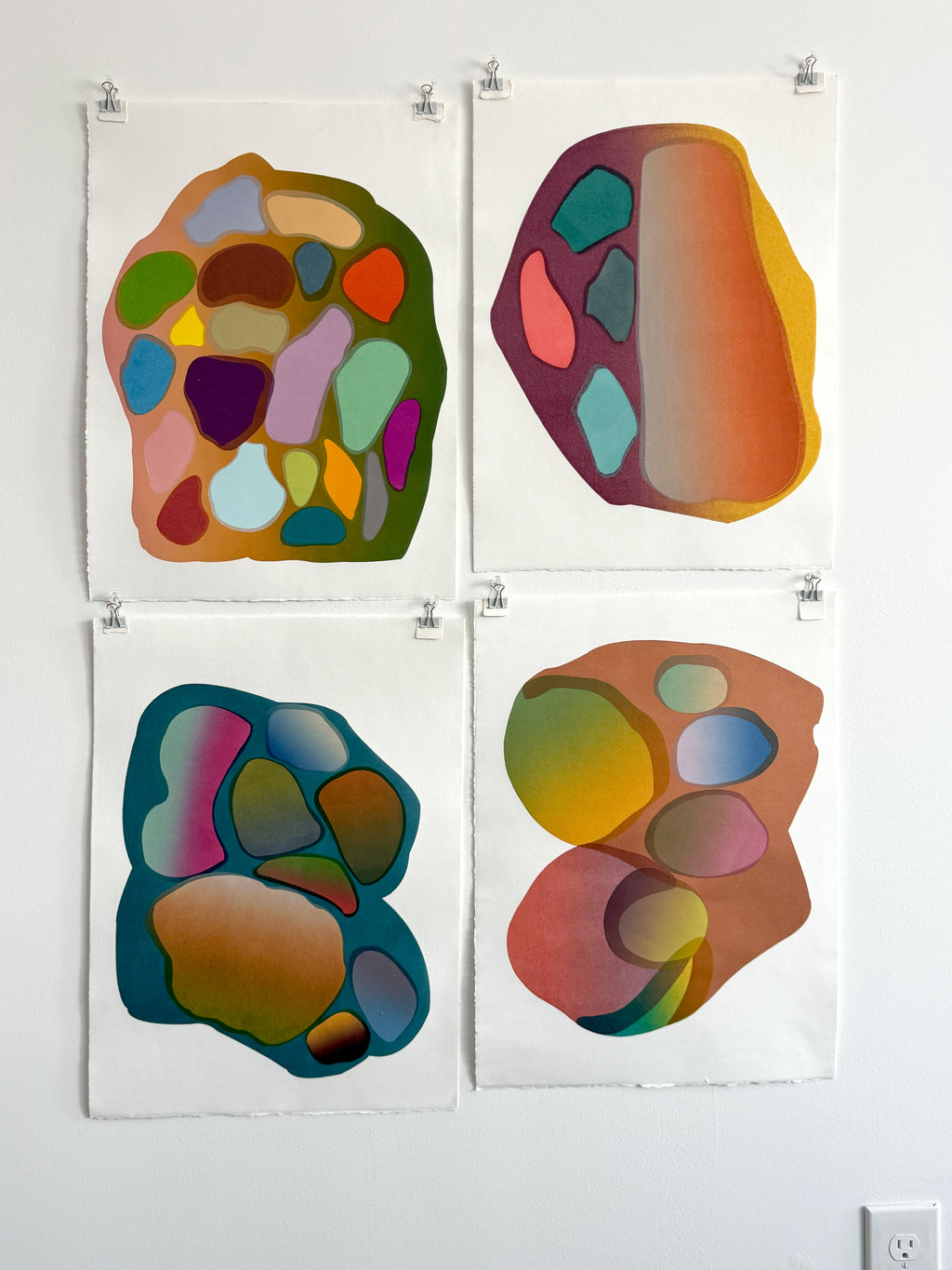 Print by Laura Berman titled "Pacifica 4" - 5.