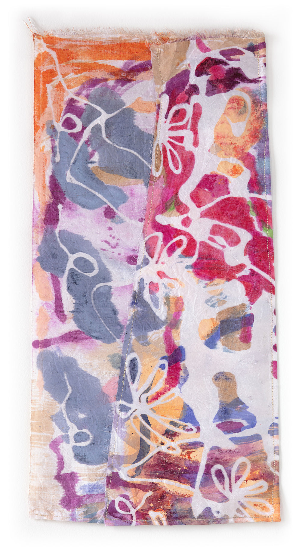 Painting by Padma Rajendran titled "Overgrowing Jumble" - 2.