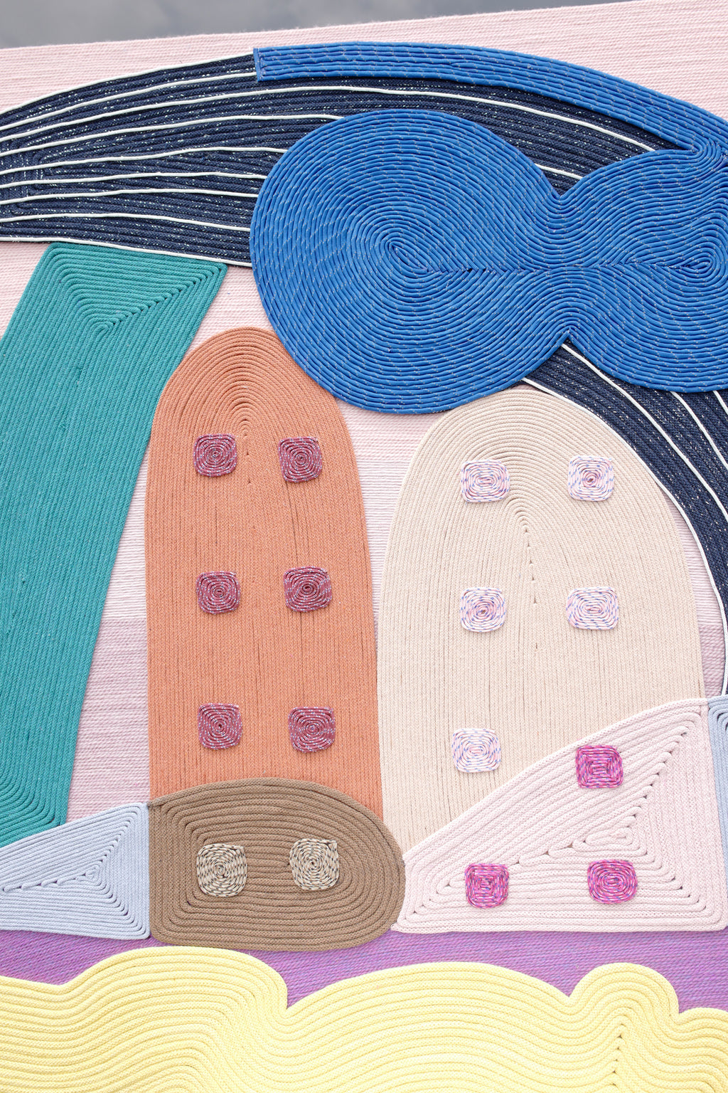 Mixed Media by Paola Rodriguez Arias titled "The Pink City" - 4.