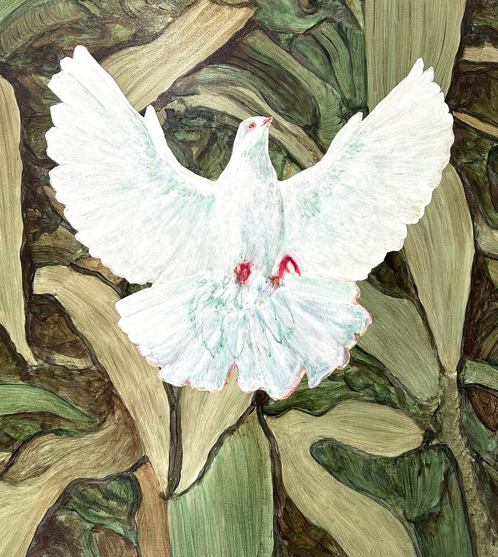 Painting by Pedro Gutierres titled "Escassez e abundância" - 6.