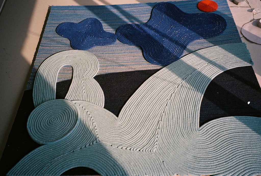 Mixed Media by Paola Rodriguez Arias titled "Interlude II" - 7.