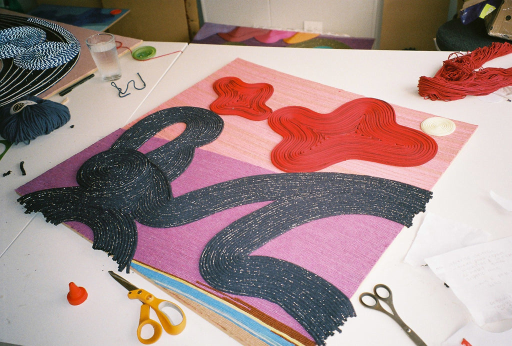 Mixed Media by Paola Rodriguez Arias titled "Interlude I" - 9.