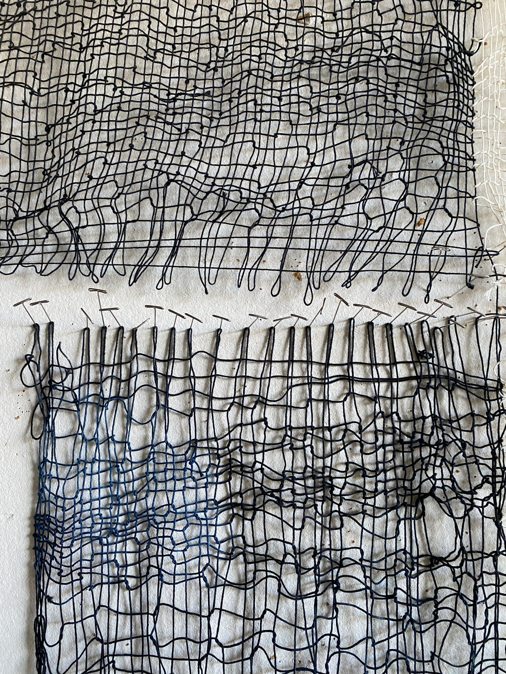 Painting by Carrie Crawford titled "Bird Song Of Radical Hope" - 3.