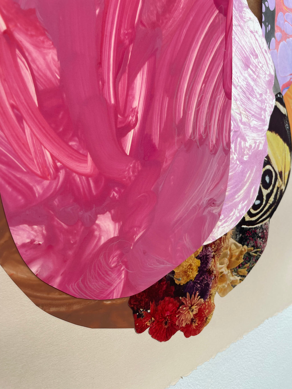 Mixed Media by Xochi Solis titled "Between two volcanos" - 5.