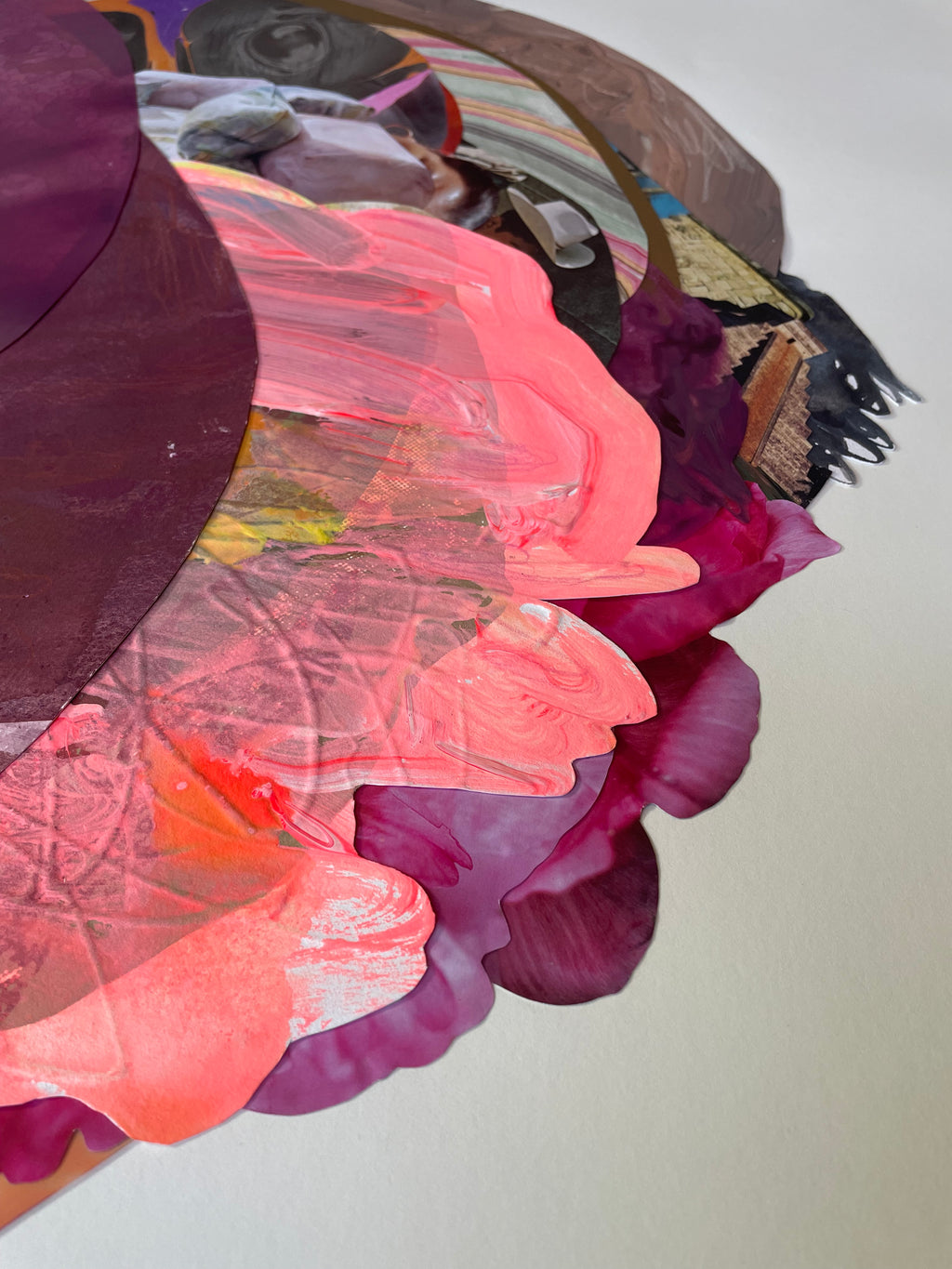 Mixed Media by Xochi Solis titled "Raised to be protection from the fierce sun" - 5.