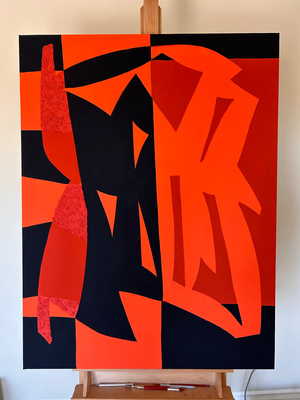 Painting by Eddie Perrote titled "Coronet" - 3.