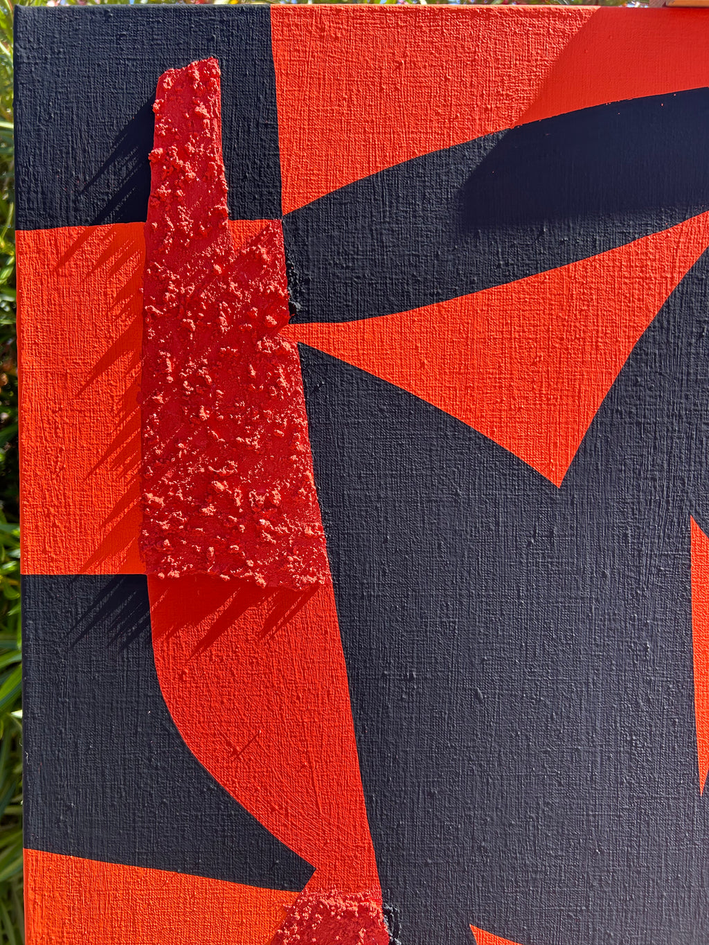 Painting by Eddie Perrote titled "Coronet" - 4.