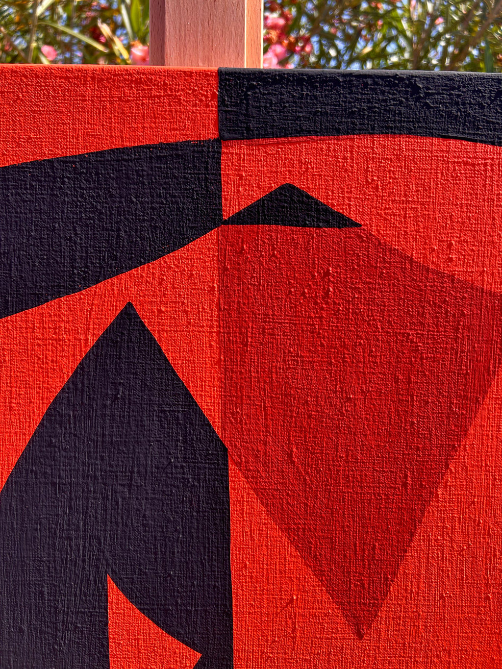 Painting by Eddie Perrote titled "Coronet" - 5.