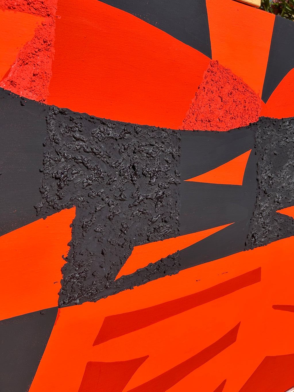 Painting by Eddie Perrote titled "Coronet" - 7.