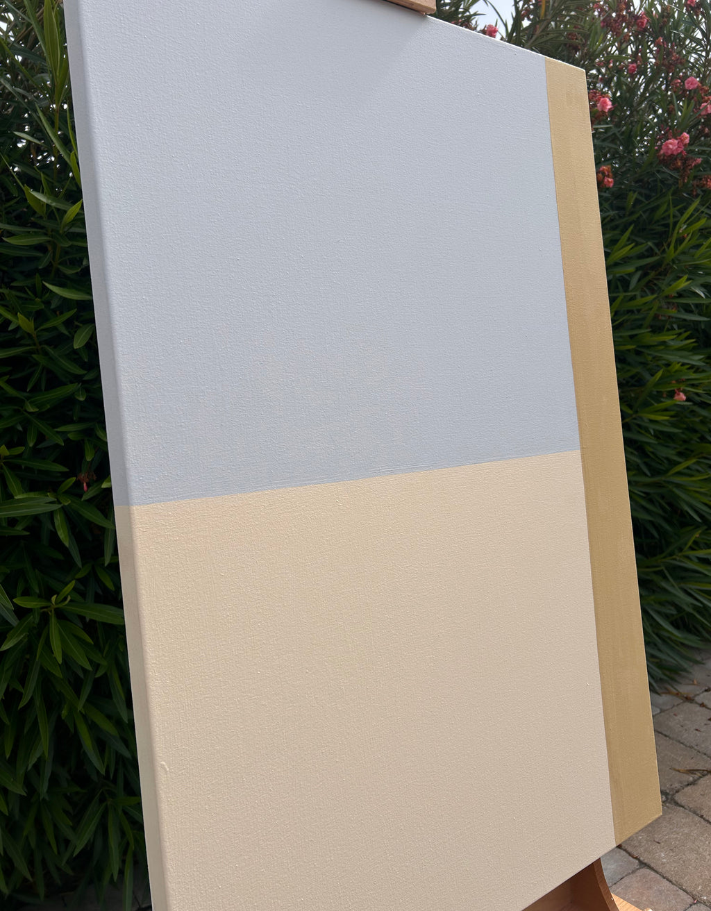 Painting by Eddie Perrote titled "7-17" - 3.
