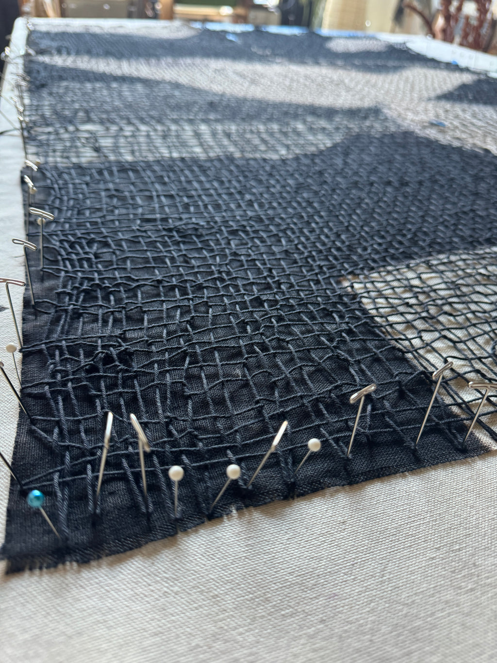 Painting by Carrie Crawford titled "Bird Song Of Radical Hope" - 4.