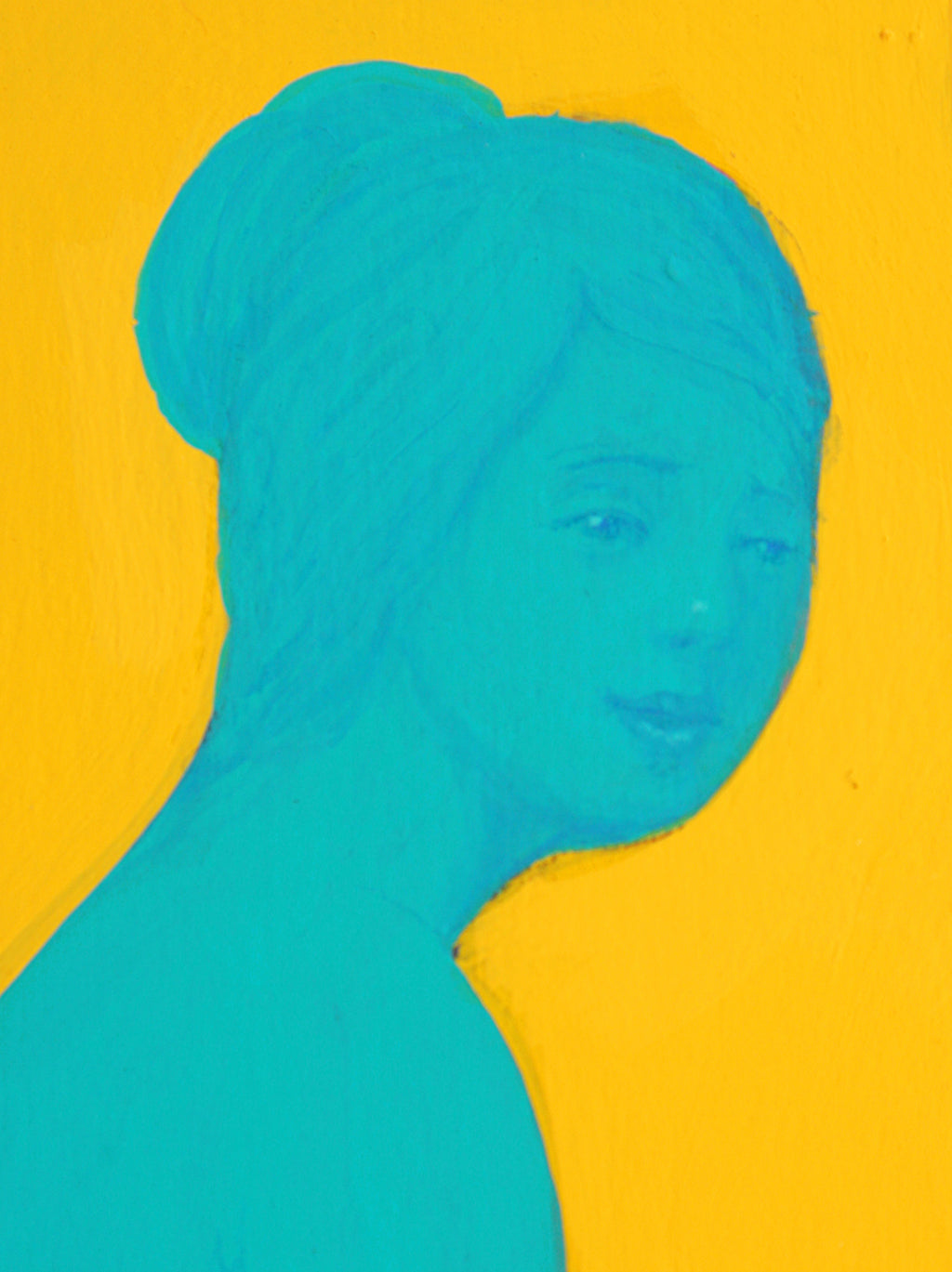 Painting by Piero Passacantando titled "Bather #10" - 3.