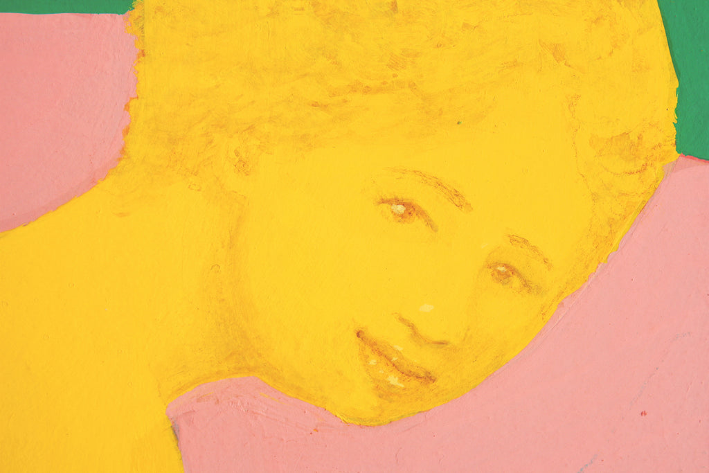 Painting by Piero Passacantando titled "Bather #7" - 3.