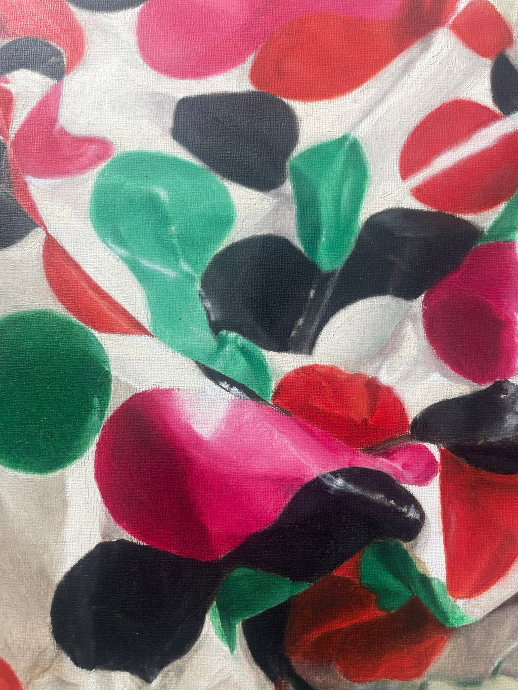 Painting by Piero Passacantando titled "Crumple of RGMBW - Pattern 4" - 3.