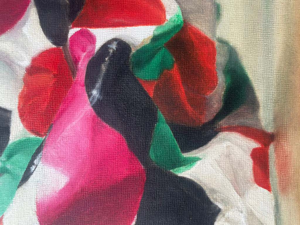 Painting by Piero Passacantando titled "Crumple of RGMBW - Pattern 4" - 5.
