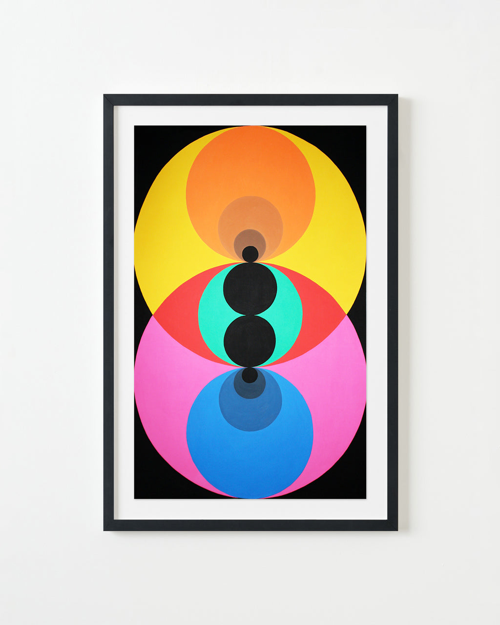 Painting by Piero Passacantando titled "Dual One" - 3.